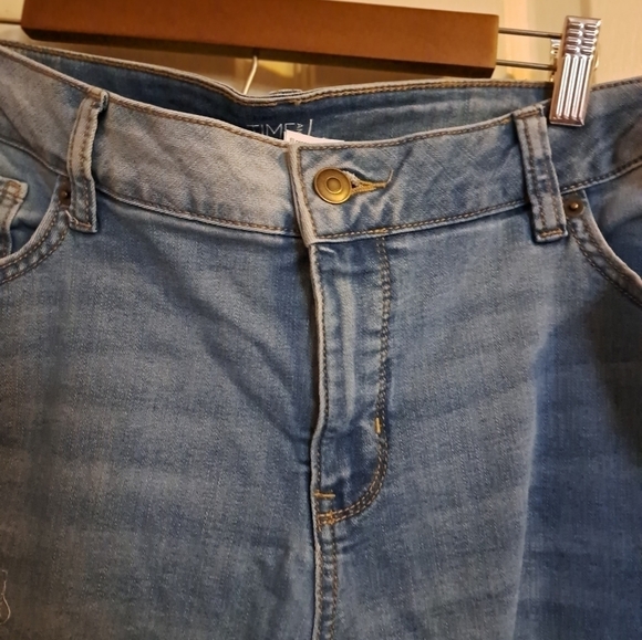 Time and true distressd mid-rise shorts size 20 - Picture 5 of 8